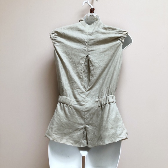 ESTHIS LINEN VEST - Picture 2 of 14